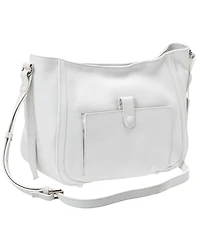 Mancini Women's Pebbled Sophia Crossbody Handbag