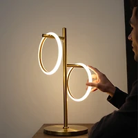 Brightech Saturn 21" Dimmable Led Table Lamp