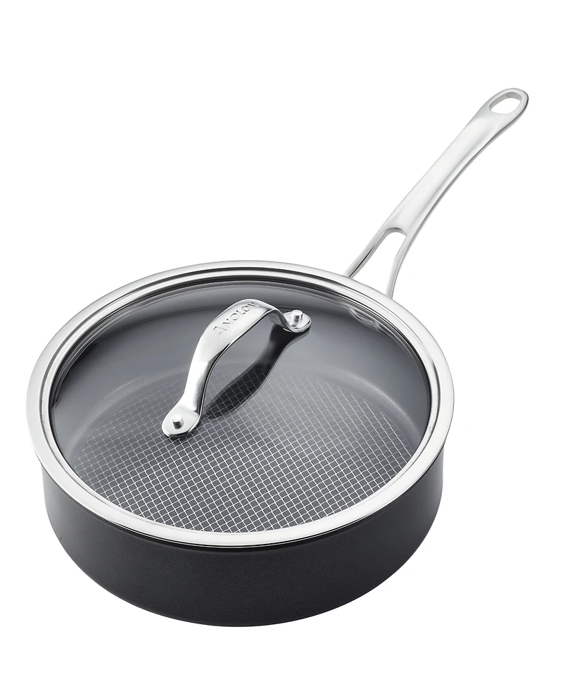 Anolon X Hybrid Nonstick Saute Pan with Lid, 3.5-Quart