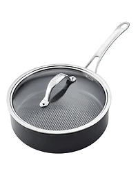 Anolon X Hybrid Nonstick Saute Pan with Lid, 3.5-Quart