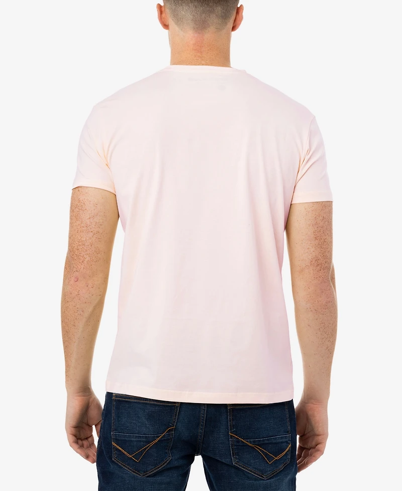 X-Ray Men's Basic V-Neck Short Sleeve T-shirt