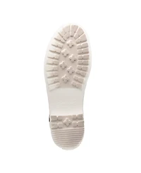 Calvin Klein Women's Sisely Pull-on Lug Sole Logo Cold Weather Rain Booties