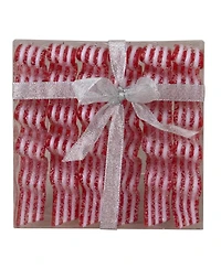 Northlight 6 Count Ribbon Candy Christmas Ornaments Set, 5.75"
