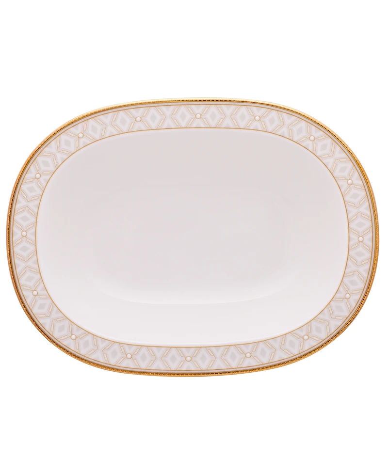 Noritake Noble Pearl Oval Vegetable Bowl, 10-1/2", 24 Oz.