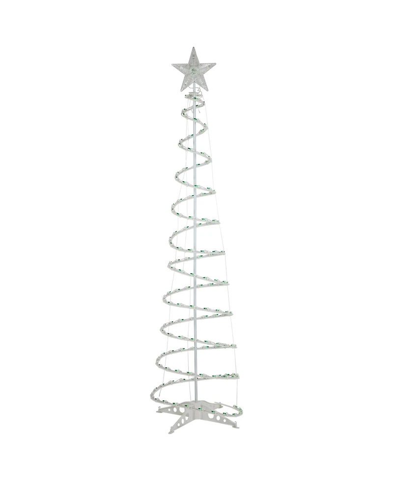 Northlight 3' 4' and 6' Lighted Spiral Christmas Trees, Set of 3