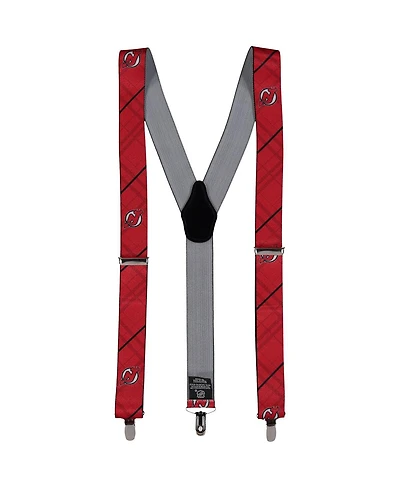 Men's Red New Jersey Devils Suspenders