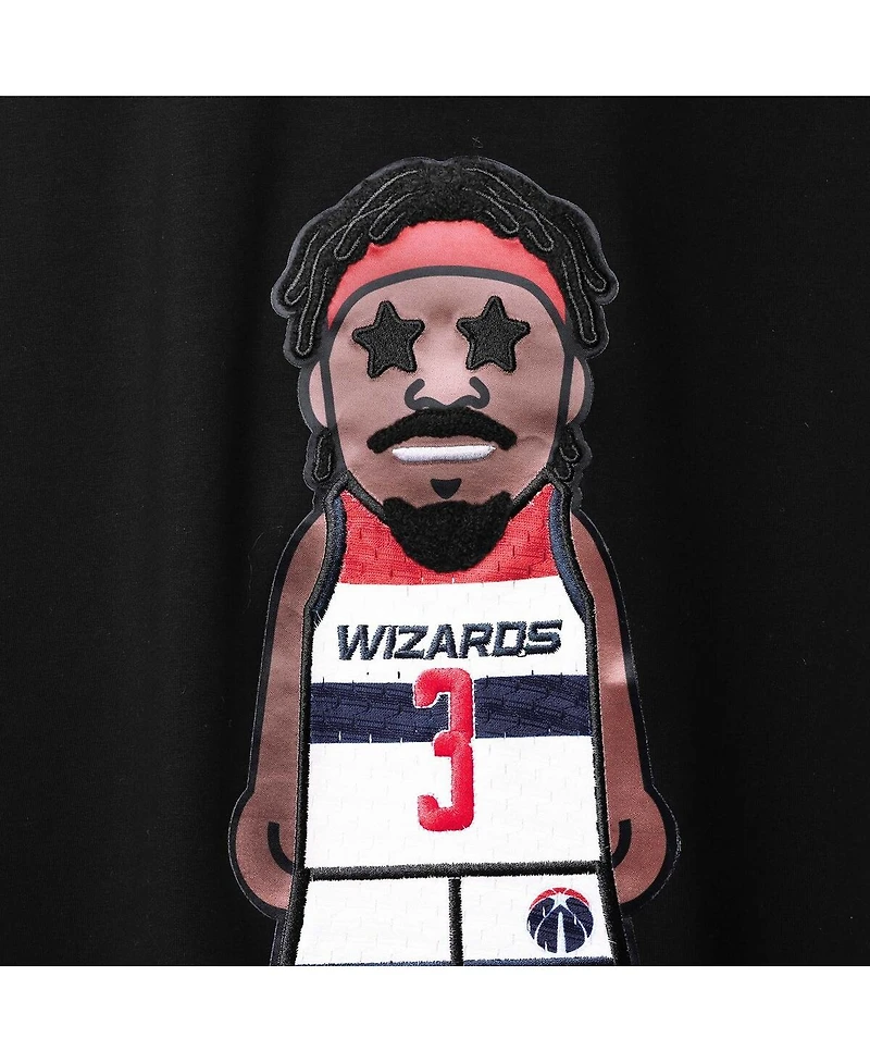 Men's Pro Standard Bradley Beal Black Washington Wizards Caricature T-shirt