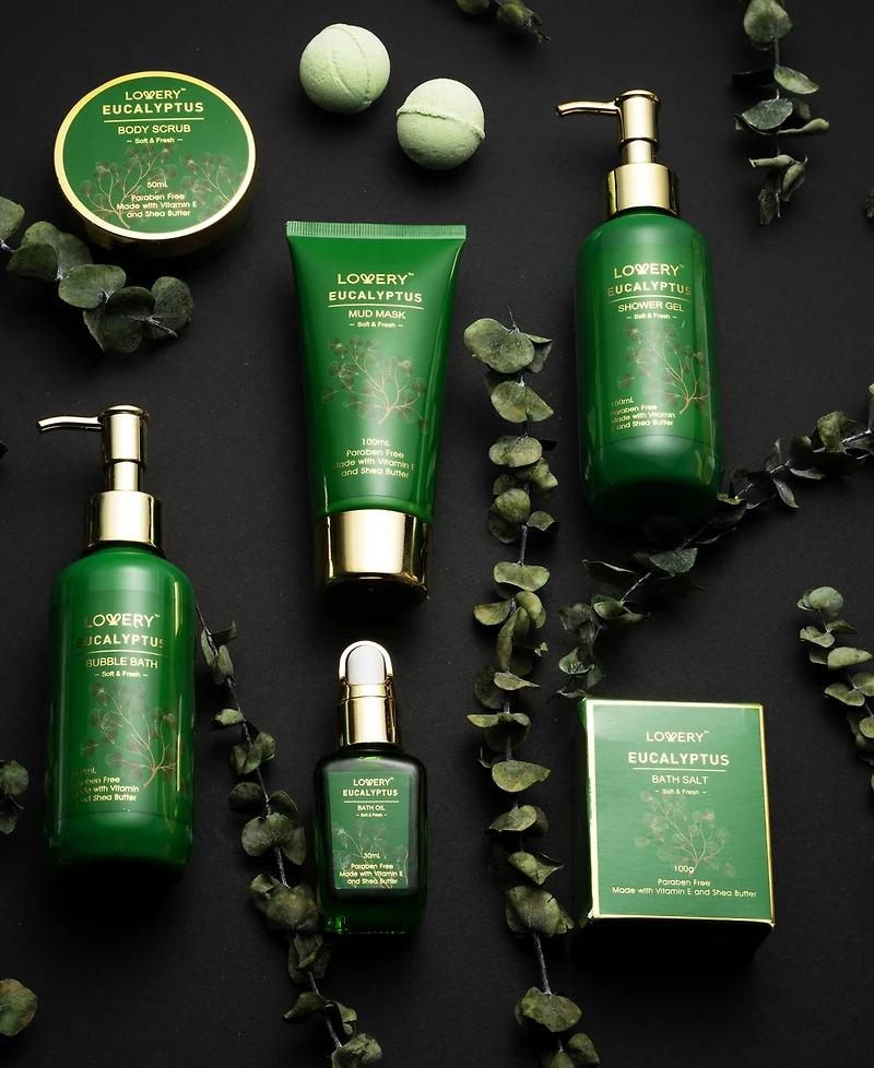 Lovery 16-Pc. Eucalyptus Self-Care Gift Set