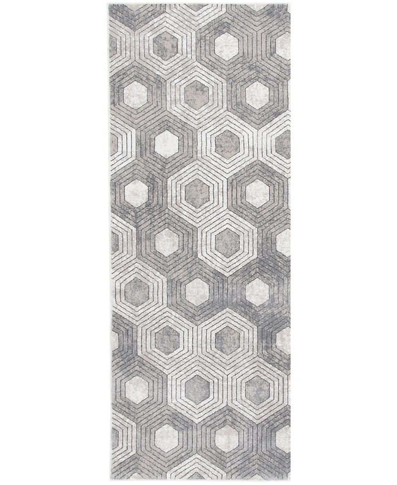 Mink Home Waterside Reef 2'3" x 7'7" Runner Area Rug