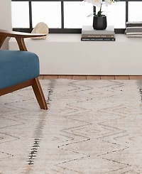 Mink Home Leisure Rune 5'3" x 7'7" Area Rug