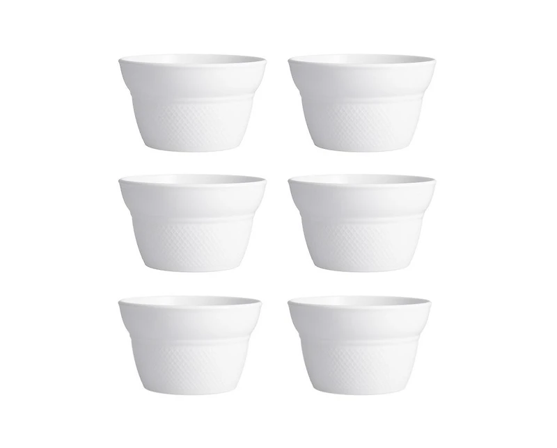 Fortessa Melamine Street Eats Waffle Cups, Set of 6
