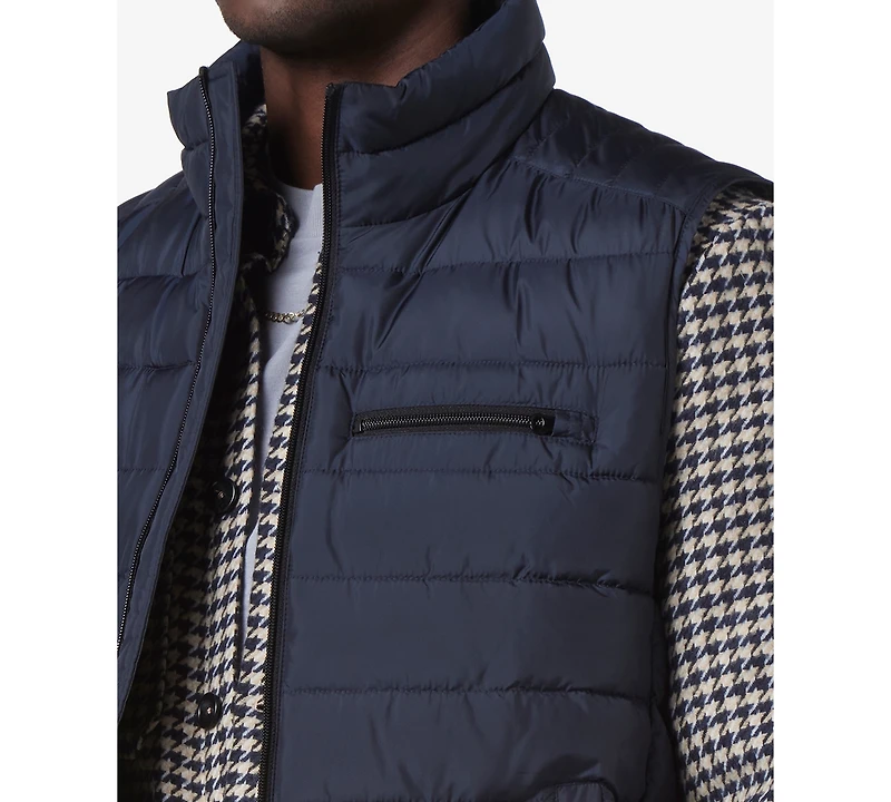 Marc New York Men's Gershwin Channel Quilt Packable Vest