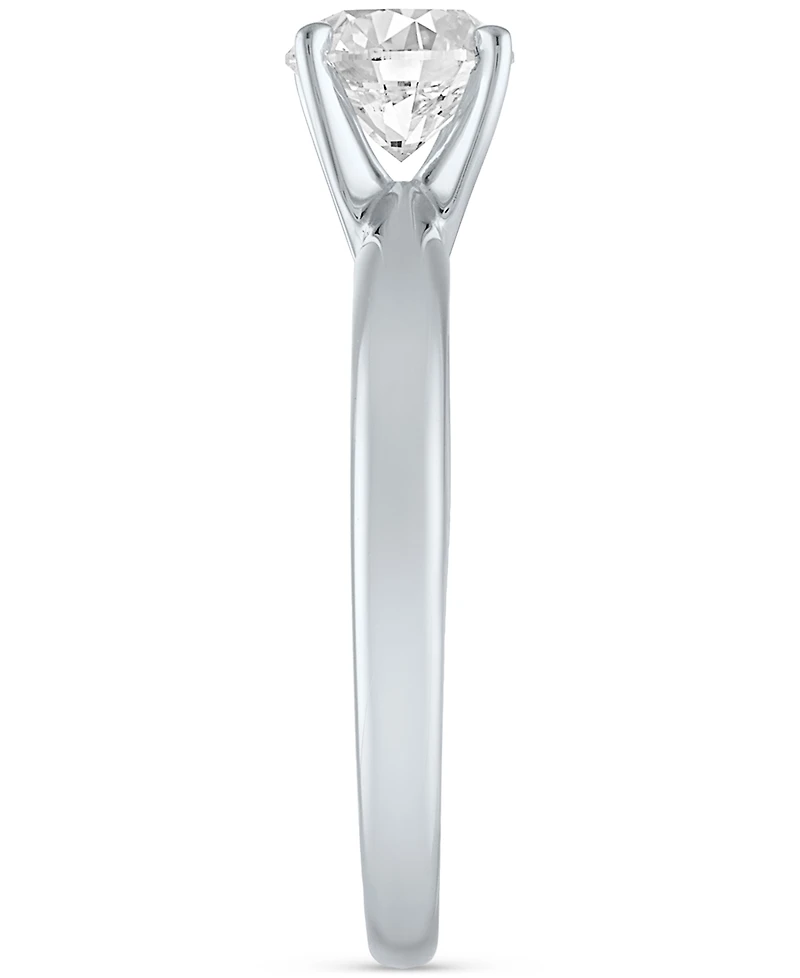 Gia Certified Diamond Engagement Ring (1 ct. t.w.) 14k White Gold or &