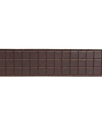 Lucky Brand Men's Grid Tooled Embossed Leather Belt