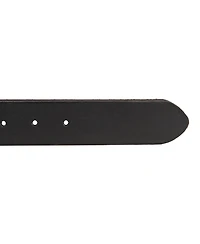 Lucky Brand Men's Leather Jean Belt with Roller Buckle and Rivets