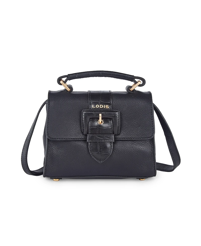 Lodis Women's Addison Croc Top Handle Bag