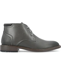 Vance Co. Men's Vaughn Tru Comfort Foam Lace-Up Round Toe Chukka Boot