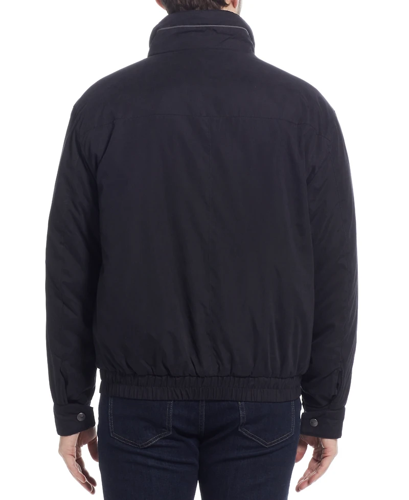 Weatherproof Men's Microfiber Poly Filled Bomber Jacket