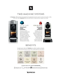 Nespresso Vertuo Next Deluxe Coffee and Espresso Machine by De'Longhi, Chrome with Aeroccino Milk Frother