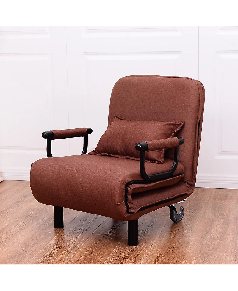 Folding Sofa Bed Sleeper Convertible Armchair Leisure