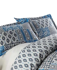 Southshore Fine Linens Global Patchwork Down Alternative 3-Pc. Comforter Set