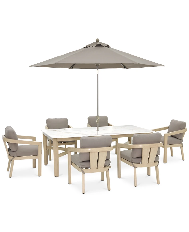 Reid Outdoor Dining Chair, Created for Macy's