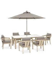 Reid Outdoor Dining Chair, Created for Macy's