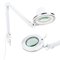 Brightech Lightview Pro 33 in. Dimmable Magnifying Led Desk Clamp Lamp (2.25X)