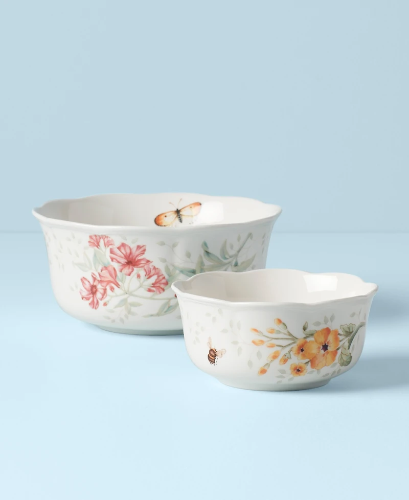 Lenox Butterfly Meadow Nesting Bowls, Set of 2