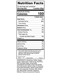 Mary Macleod's Variety Signature Cookie Tin Shortbread Cookies Gift, 72 Cookies Total