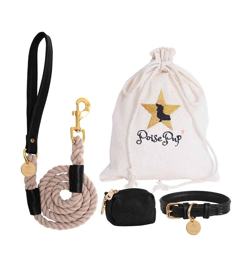 PoisePup Pet Dog Waste Bag Holder - Dark Night
