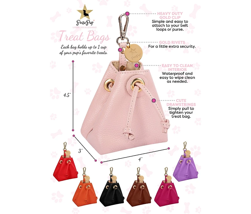 PoisePup Pet Dog Treat Bag - Dark Night