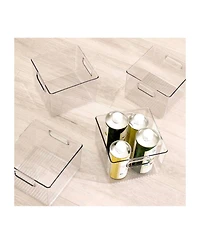 iDesign Pantry Storage Bin with Handles - Set of 4 - Made in Usa