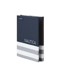 Nautica Folded Storage Cube Stripe
