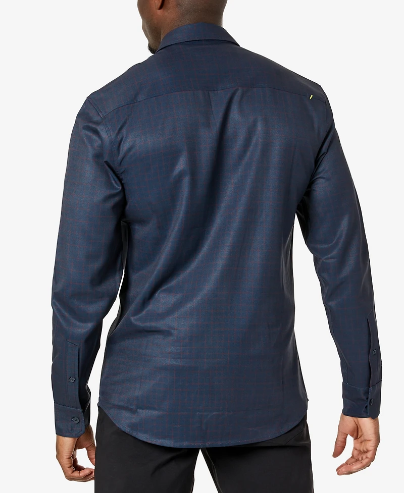 Kenneth Cole Men's Slim Fit Performance Shirt