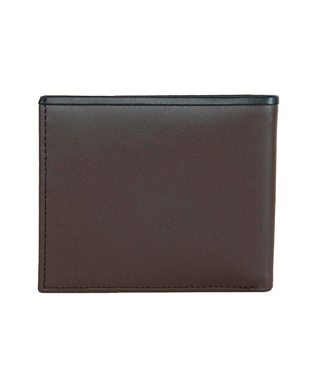 Nautica Mens Classic Sail Trifold Wallet | RFID Blocking Protection | ID Window | 6 Card Slots | 2 Slip Pockets | Genuine Leather | Organization | Durable | Stylish - Black In Kenya | Wallets
