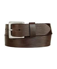 Lucky Brand Men's Aztec Embossed Leather Belt