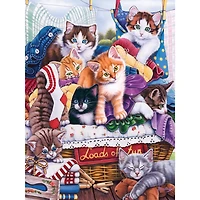 MasterPieces Playful Paws Loads of Fun 300 Piece Ez Grip Jigsaw Puzzle