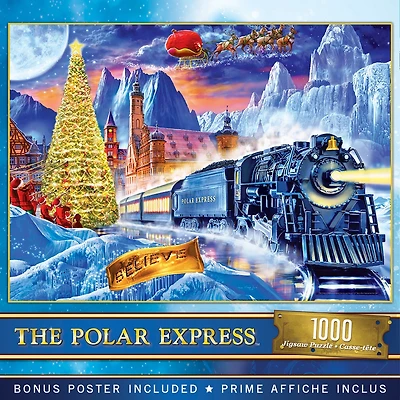 MasterPieces The Polar Express 1000 Piece Jigsaw Puzzle for Adults