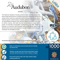 MasterPieces Audubon - Snow Birds 1000 Piece Jigsaw Puzzle for Adults