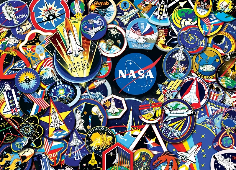Masterpieces The Space Missions - 1000 Piece Jigsaw Puzzle for Adults