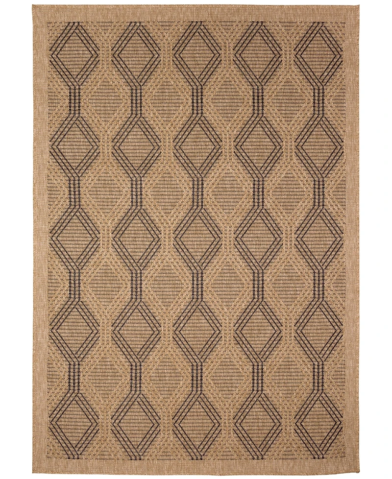 Liora Manne' Sahara Links 7'10" x 9'10" Outdoor Area Rug
