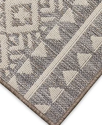 Liora Manne' Cove Peruvian Stripe 3'3" x 4'11" Outdoor Area Rug