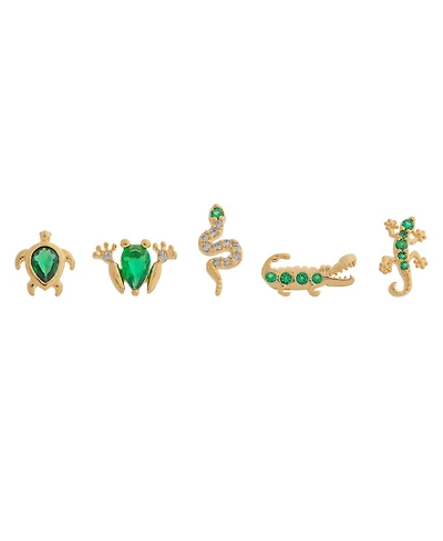 Girls Crew Women's Emerald Rainforest Stud Set