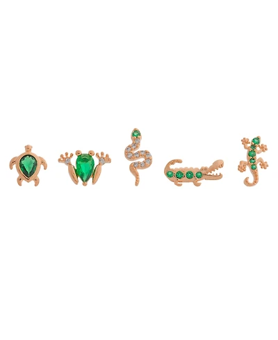 Girls Crew Women's Emerald Rainforest Stud Set