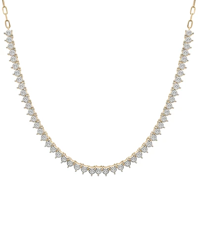 Wrapped Diamond 16" Collar Necklace (1 ct. t.w.), Created for Macy's