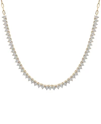 Wrapped Diamond 16" Collar Necklace (1 ct. t.w.), Created for Macy's