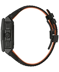 Bulova x Marc Anthony Men's Chronograph Precisionist Black Leather Strap Watch 45mm - Limited Edition