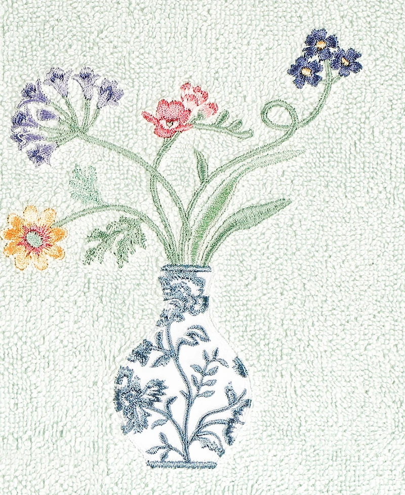 Linum Home Turkish Cotton Stella Embellished 2-Pc. Hand Towel Set
