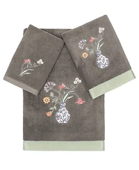 Linum Home Turkish Cotton Stella Embellished -Pc. Bath Towel Set